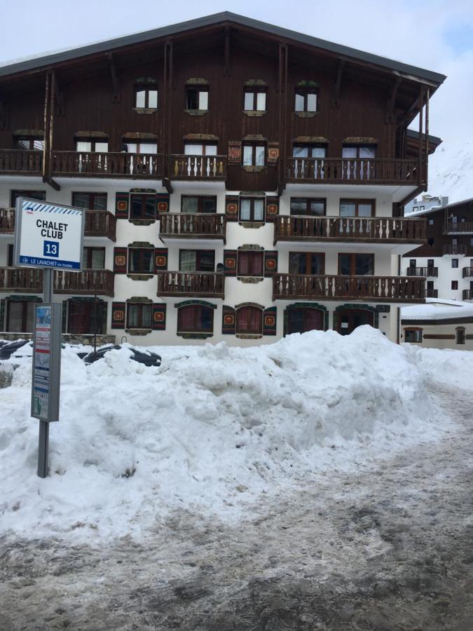 Studio 1 Cabine Chalet Club III Refait A Neuf Tignes Exterior foto